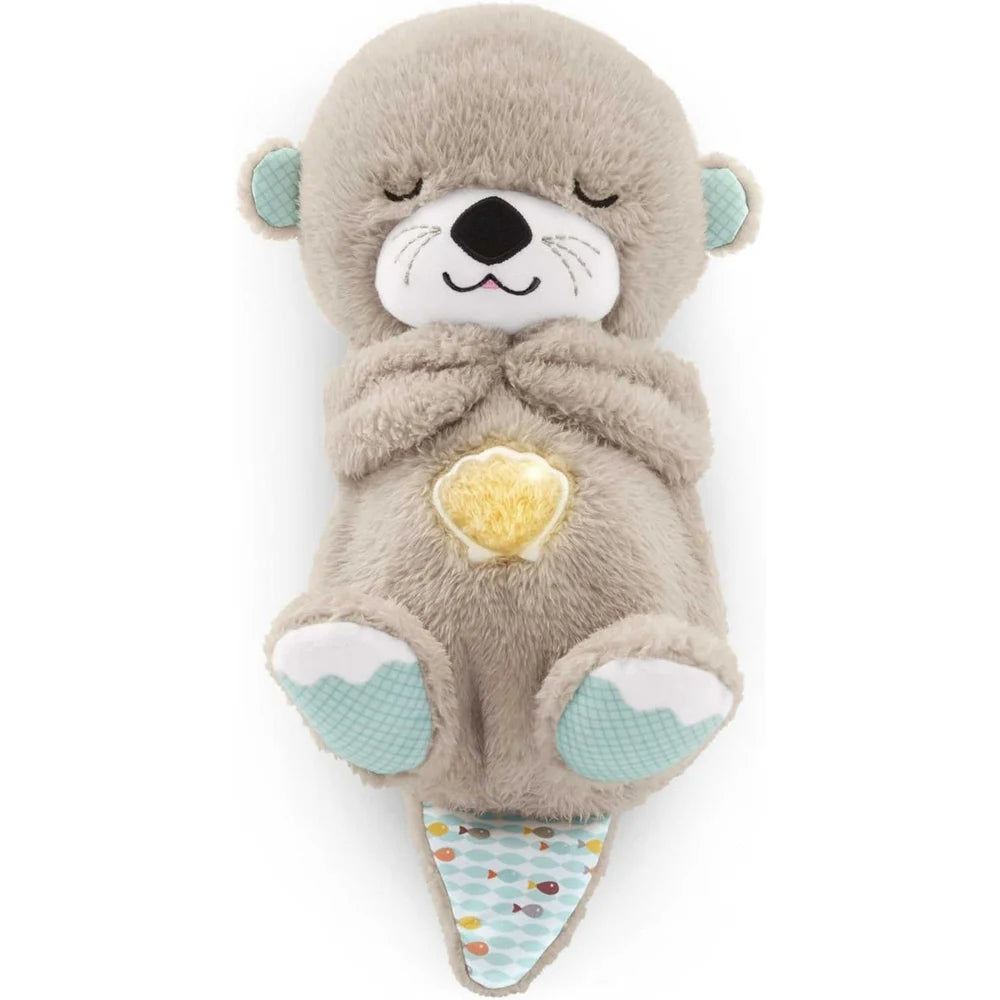 Musical Otter Plush Sound Machine – Soothing Sleep Aid for Newborns & Babies