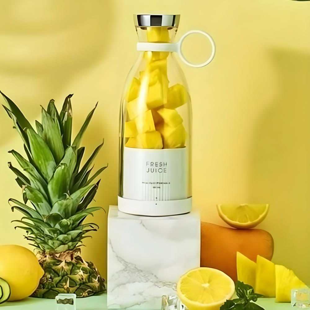 BlendEasy™ Portable Blender – 350ML, Rechargeable & Travel-Friendly