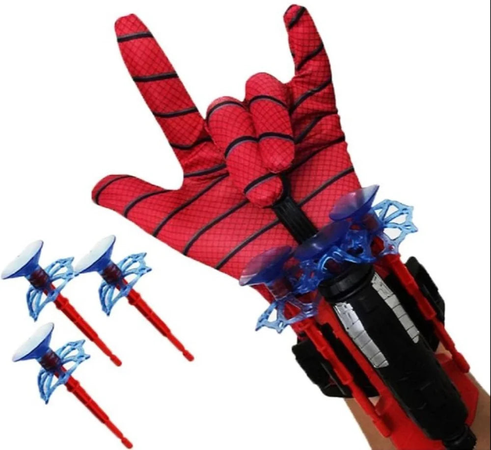 Spider Web Shooter Toy Set with Glove – Superhero Role Play for Kids