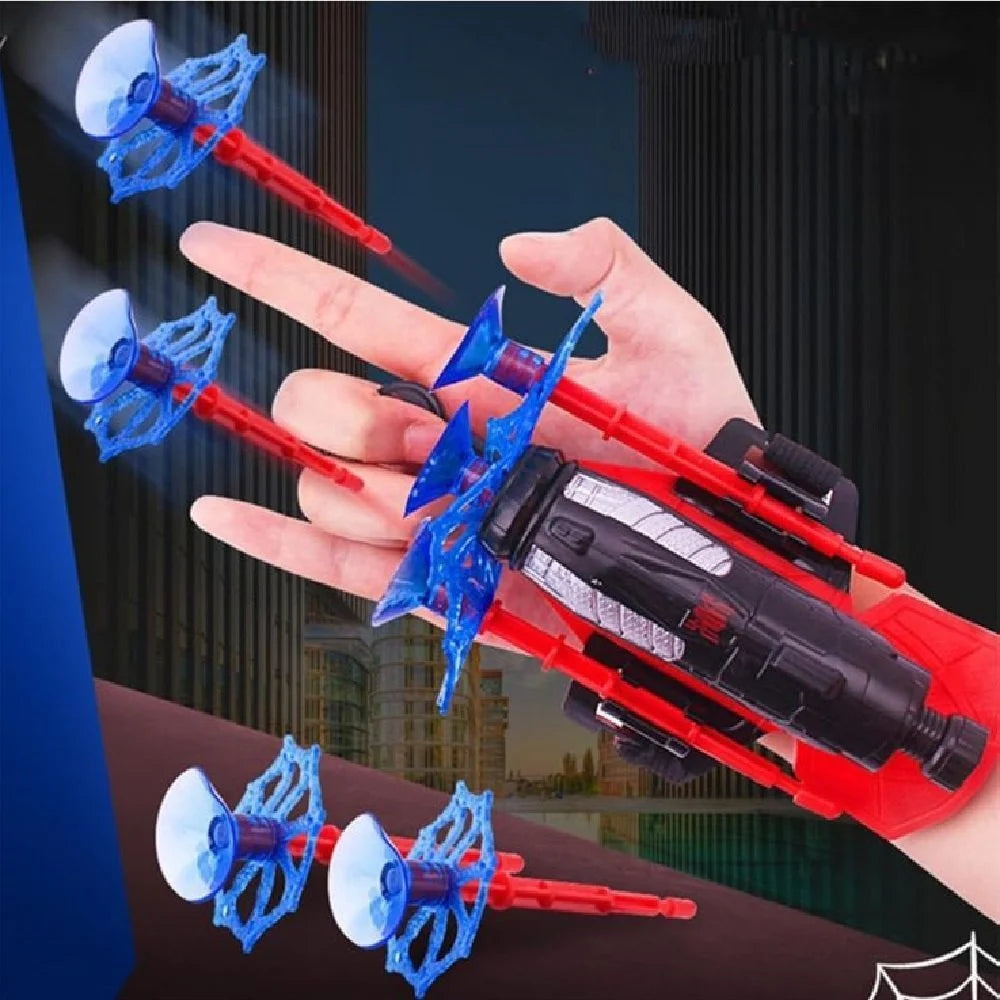 Spider Web Shooter Toy Set with Glove – Superhero Role Play for Kids