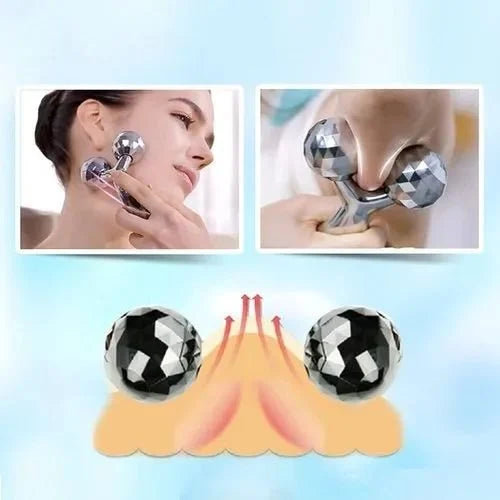 3D Face & Body Roller Massager – Skin Tightening & Lifting Tool